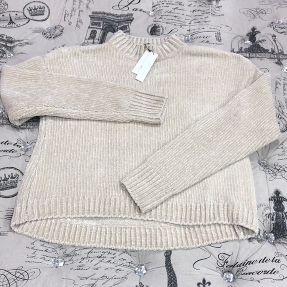 Sanctuary Chenille Mock-Neck Sweater - Picture 2 of 5